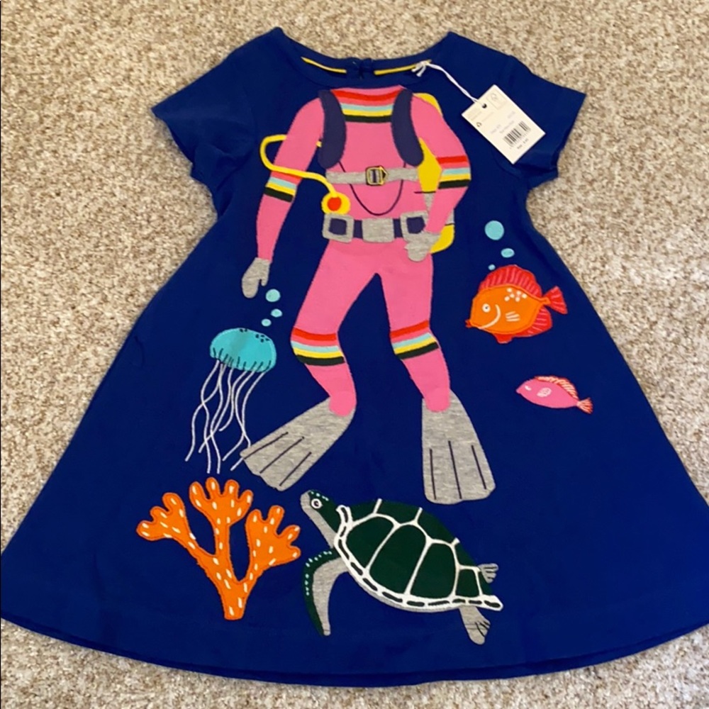 Mini cotton dress size 2-3 toddler